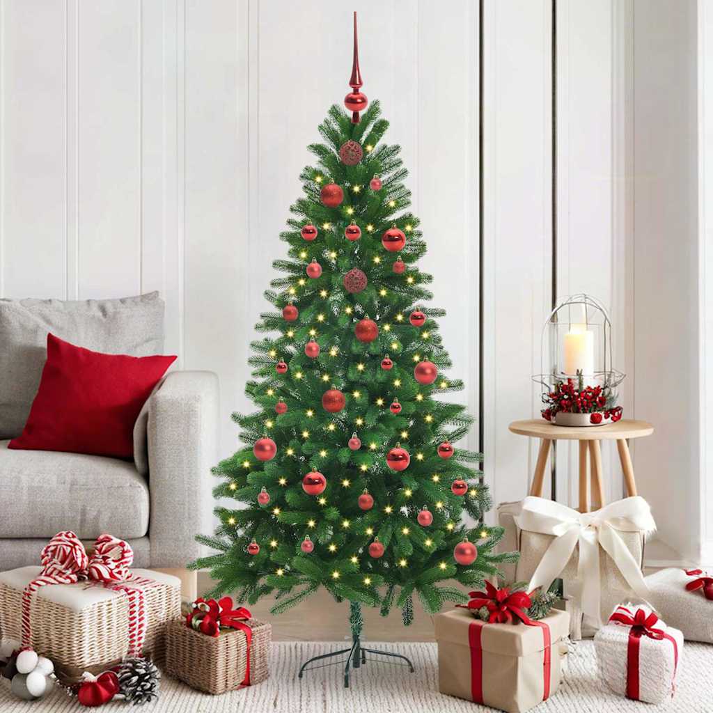 Kerstboom met 150 LED met standaard Groen 150 cm PE