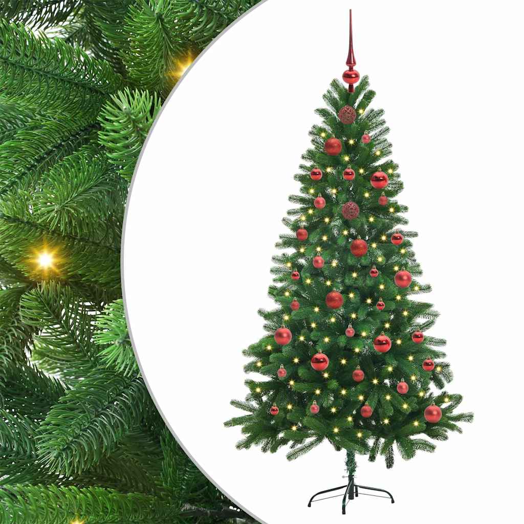 Kerstboom met 150 LED met standaard Groen 150 cm PE