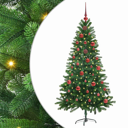 Kerstboom met 150 LED met standaard Groen 150 cm PE