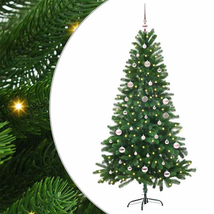 Kerstboom Met 150 Led Met Standaard Groen 65 Cm Pe
