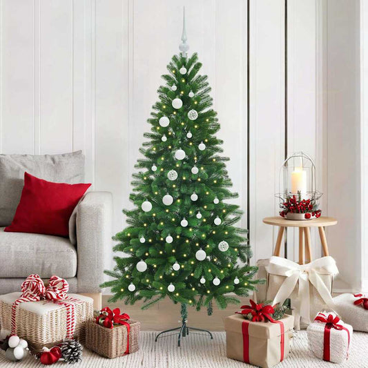 Kerstboom met 150 LED met standaard Groen 150 cm PE