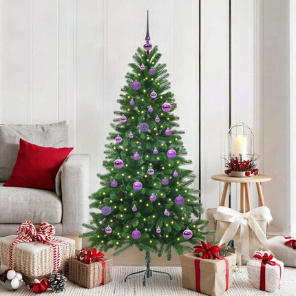 Kerstboom Met 150 Led Met Standaard Groen 65 Cm Pe