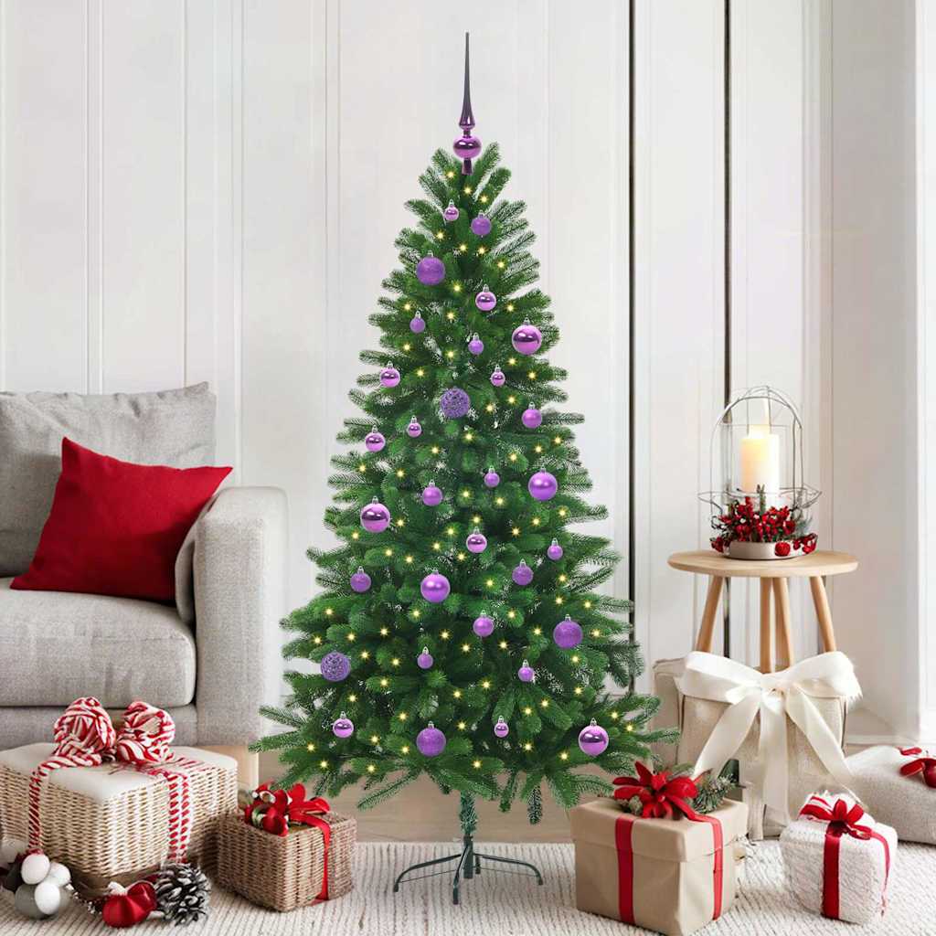 Kerstboom met 150 LED met standaard Groen 150 cm PE