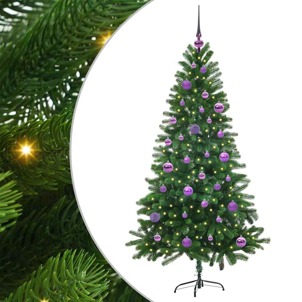Kerstboom met 150 LED met standaard Groen 150 cm PE