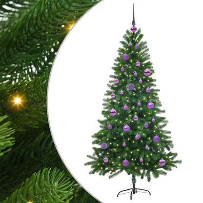 Kerstboom met 150 LED met standaard Groen 150 cm PE