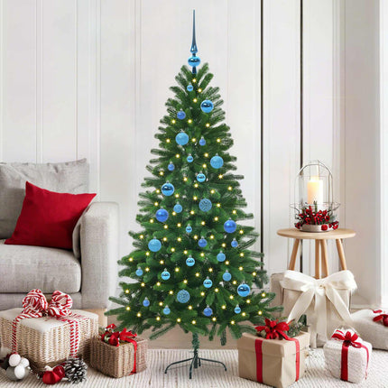 Kerstboom Met 150 Led Met Standaard Groen 65 Cm Pe