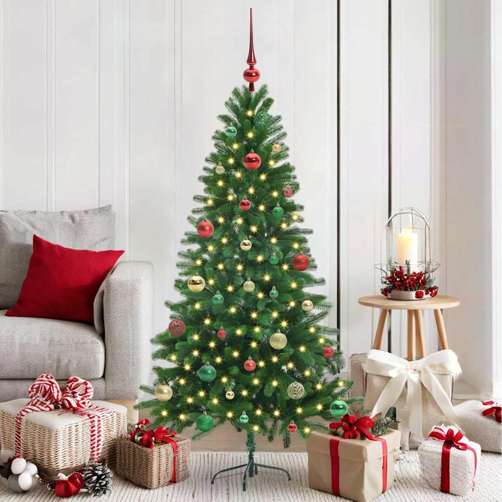 Kerstboom met 150 LED met standaard Groen 150 cm PE