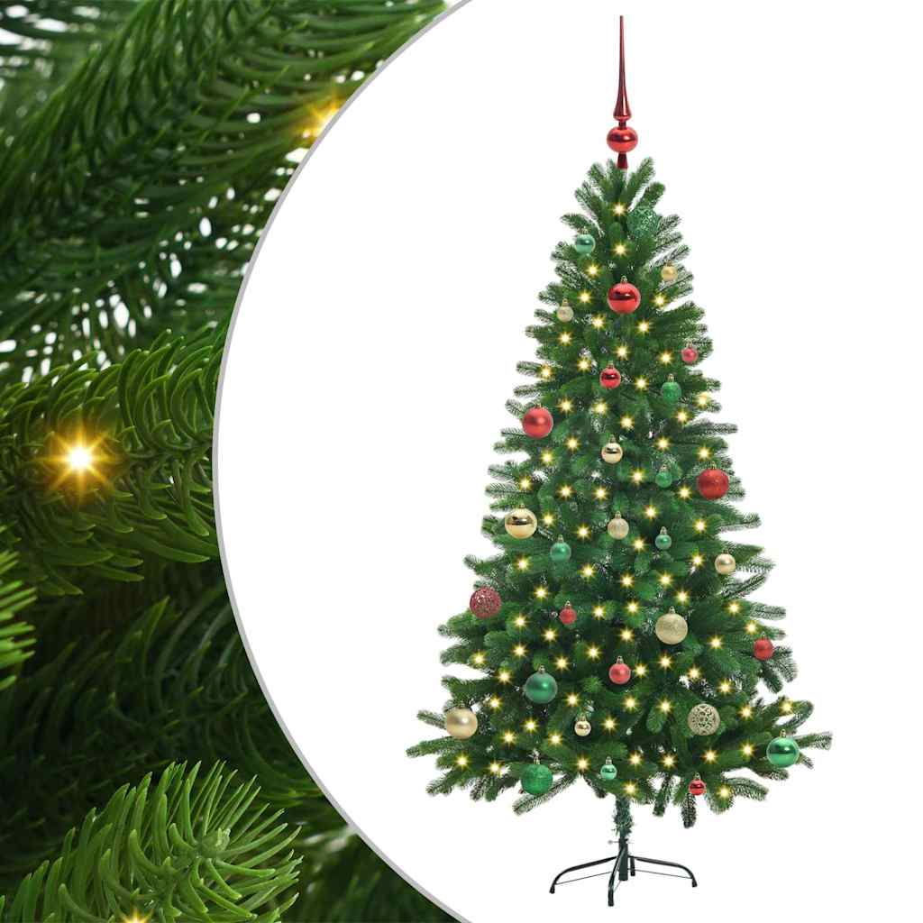 Kerstboom met 150 LED met standaard Groen 150 cm PE