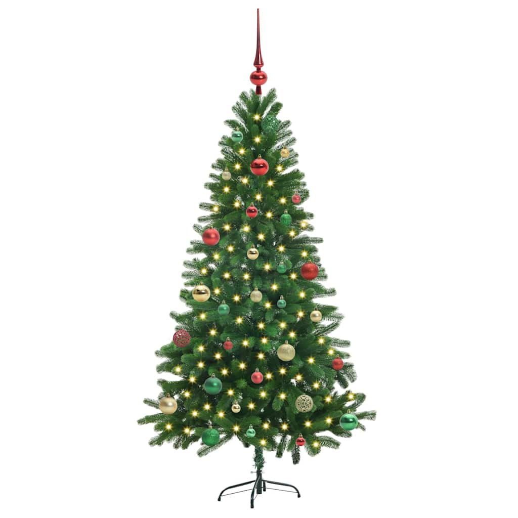 Kerstboom met 150 LED met standaard Groen 150 cm PE