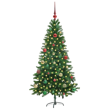 Kerstboom met 150 LED met standaard Groen 150 cm PE