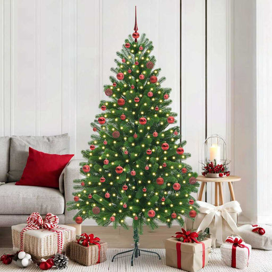 Kerstboom met 300 LED met standaard Groen 180 cm PE