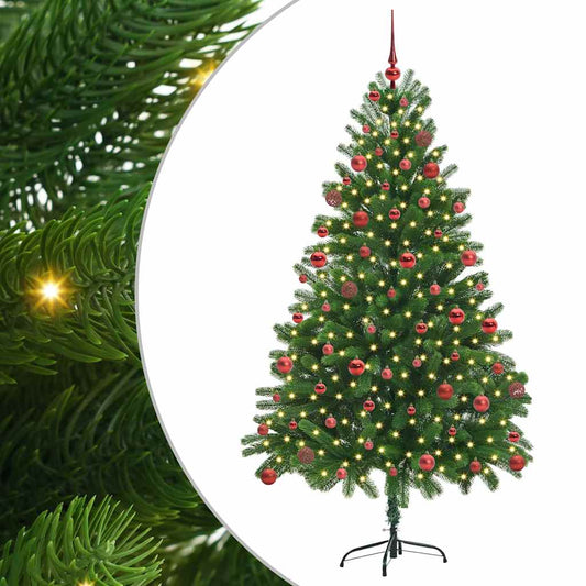 Kerstboom met 300 LED met standaard Groen 180 cm PE