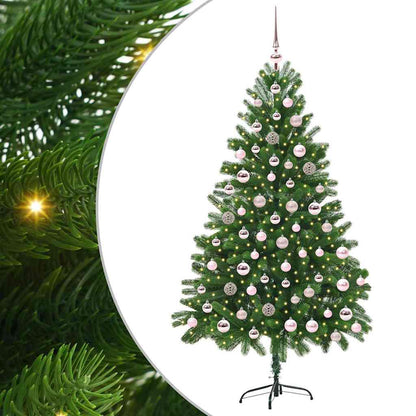 Kerstboom met 300 LED met standaard Groen 180 cm PE