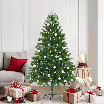 Kerstboom Met 150 Led Met Standaard Groen 65 Cm Pe