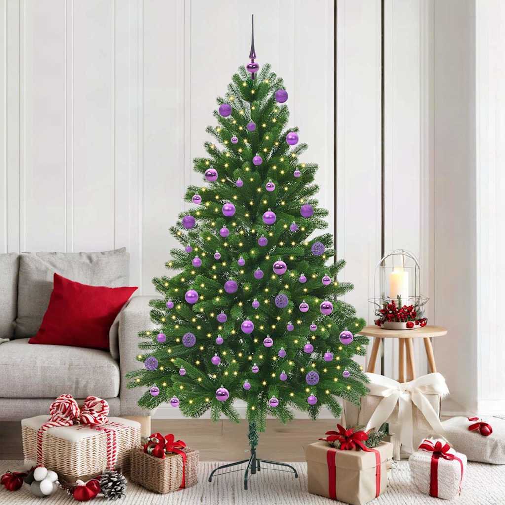 Kerstboom met 300 LED met standaard Groen 180 cm PE