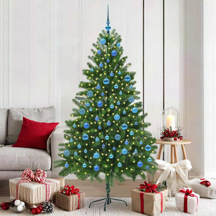 Kerstboom Met 150 Led Met Standaard Groen 65 Cm Pe