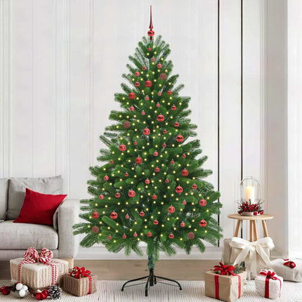 Kerstboom Met 150 Led Met Standaard Groen 65 Cm Pe