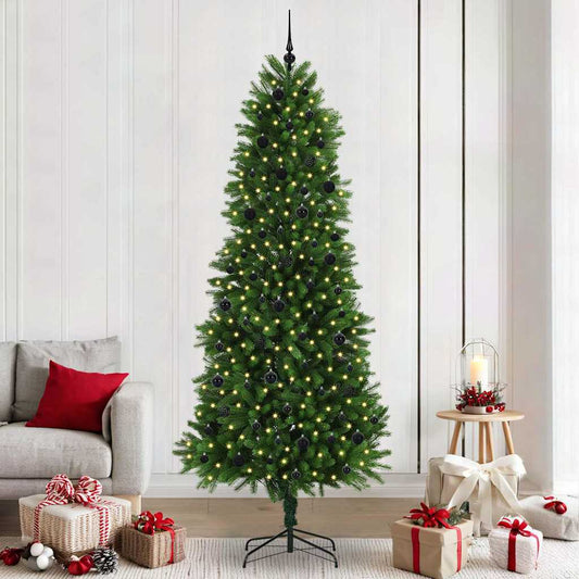 Kerstboom met 300 LED met standaard Groen 240 cm PE
