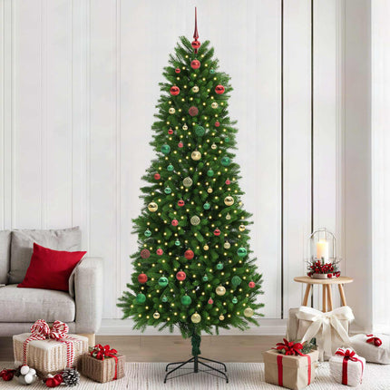 Kerstboom Met 150 Led Met Standaard Groen 65 Cm Pe