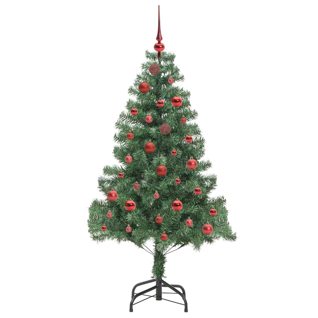 Kerstboom met 150 LED met standaard Groen 150 cm PVC