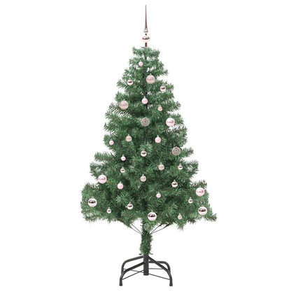 Kerstboom met 150 LED met standaard Groen 150 cm PVC