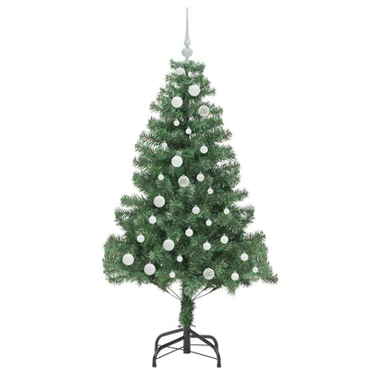 Kerstboom met 150 LED met standaard Groen 150 cm PVC