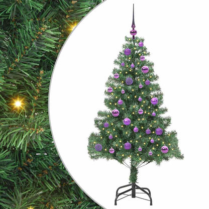 Kerstboom met 150 LED met standaard Groen 150 cm PVC