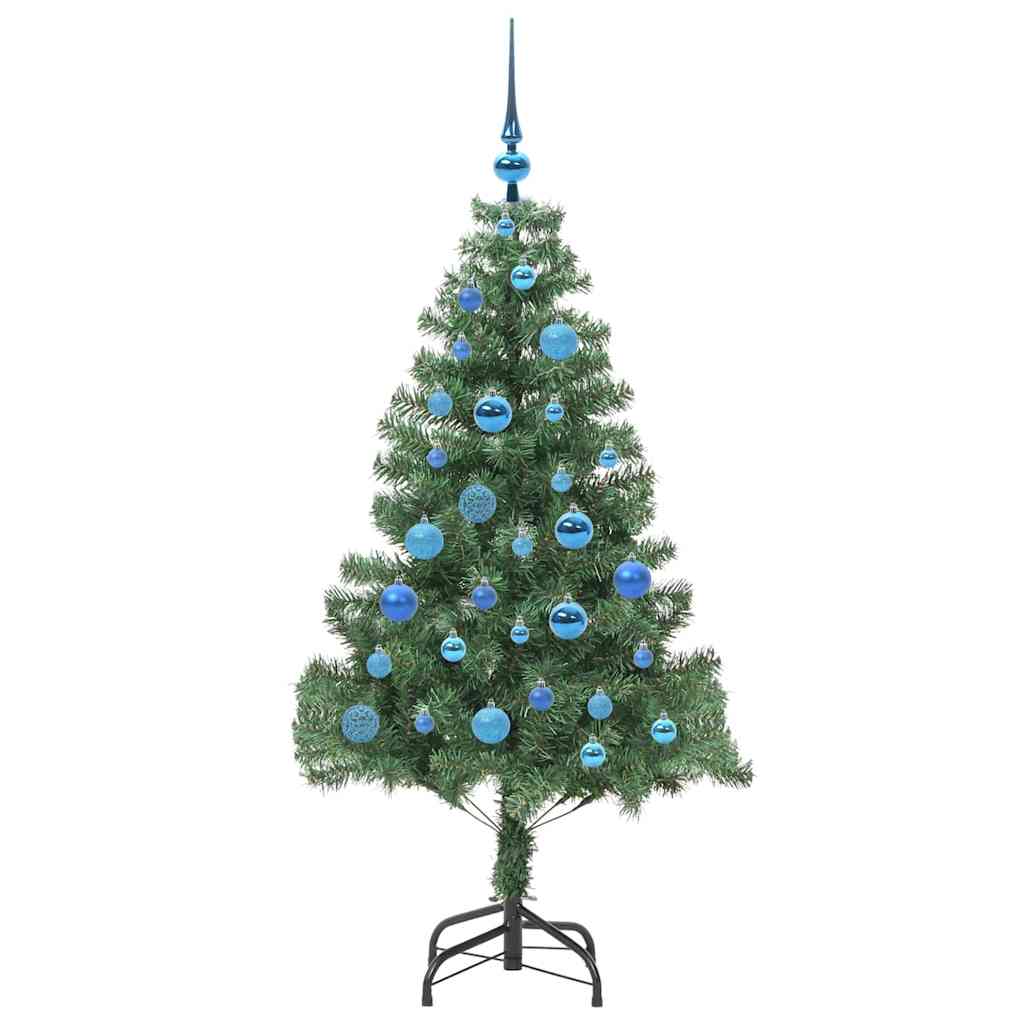 Kerstboom met 150 LED met standaard Groen 150 cm PVC