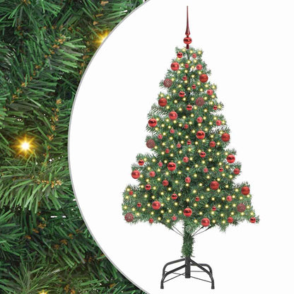 Kerstboom met 300 LED met standaard Groen 180 cm PVC