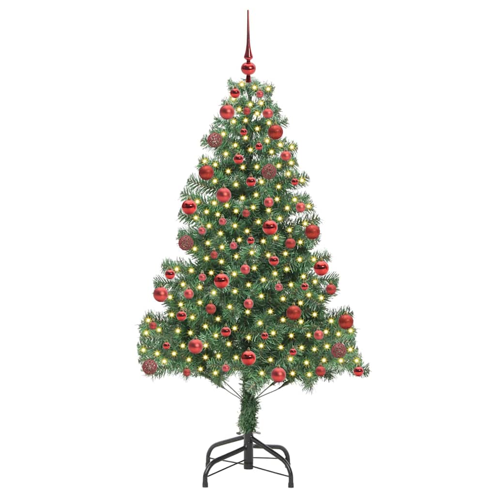 Kerstboom met 300 LED met standaard Groen 180 cm PVC