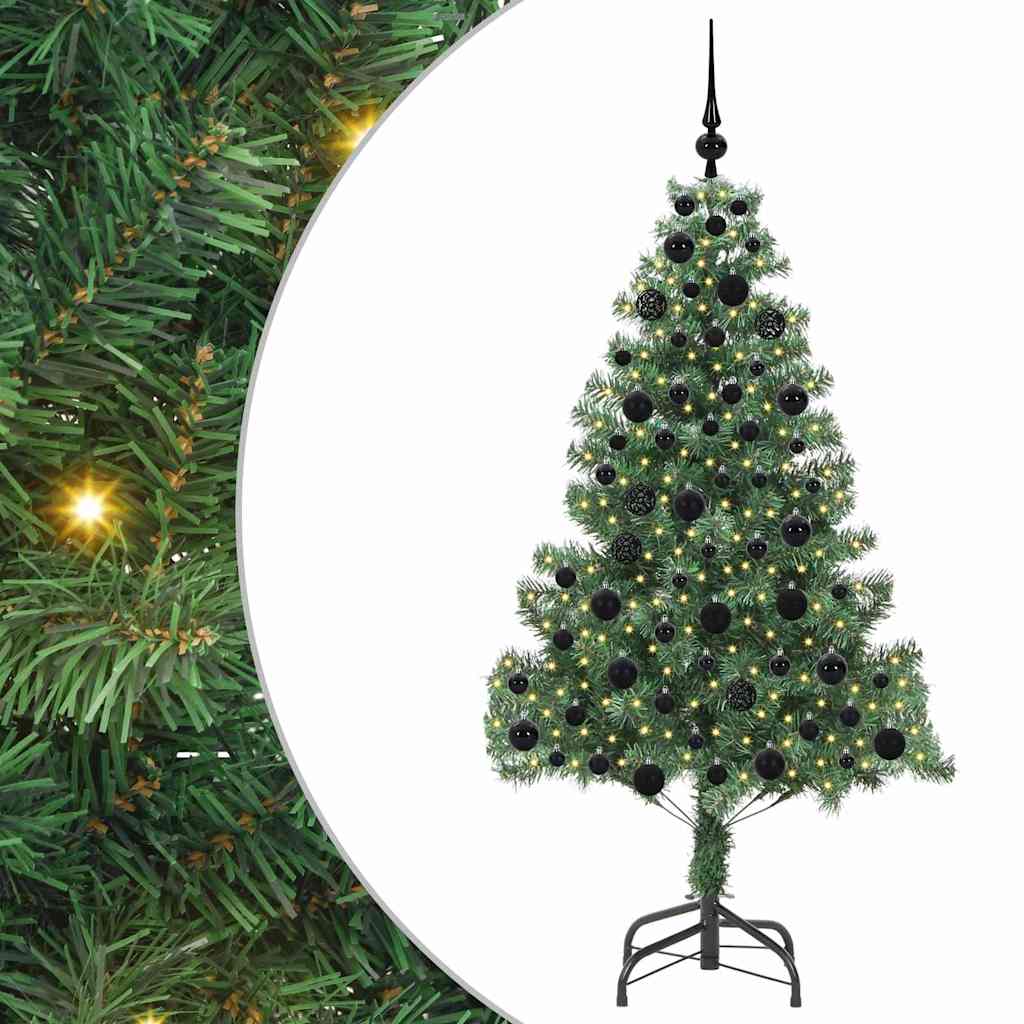 Kerstboom met 300 LED met standaard Groen 180 cm PVC