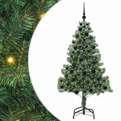 Kerstboom met 300 LED met standaard Groen 180 cm PVC