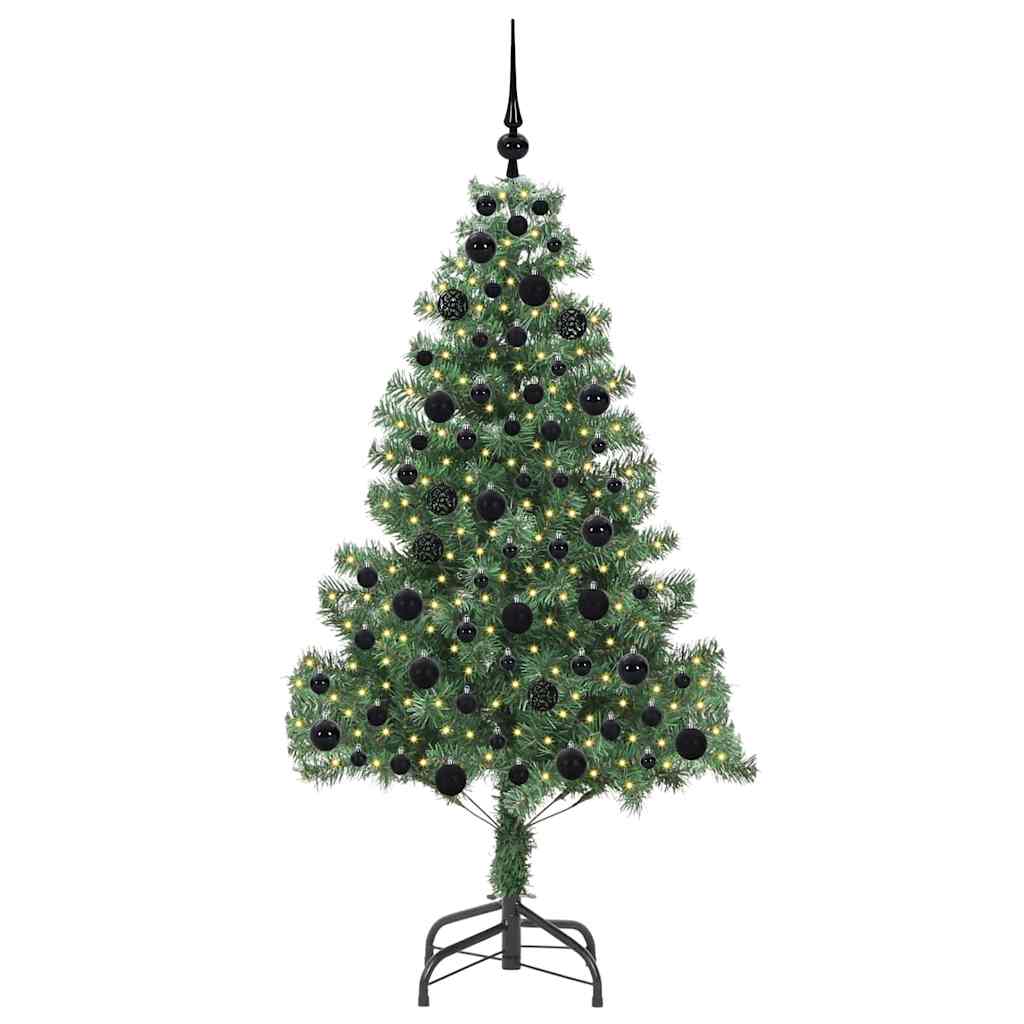 Kerstboom met 300 LED met standaard Groen 180 cm PVC