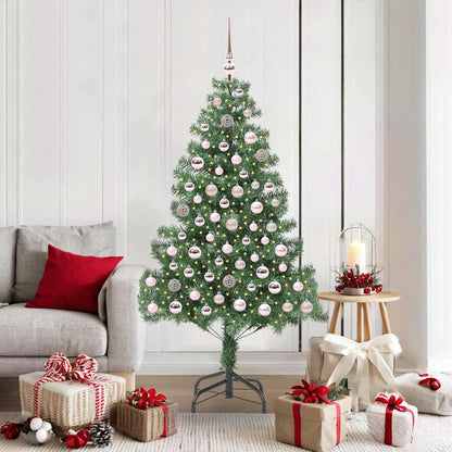 Kerstboom met 300 LED met standaard Groen 180 cm PVC