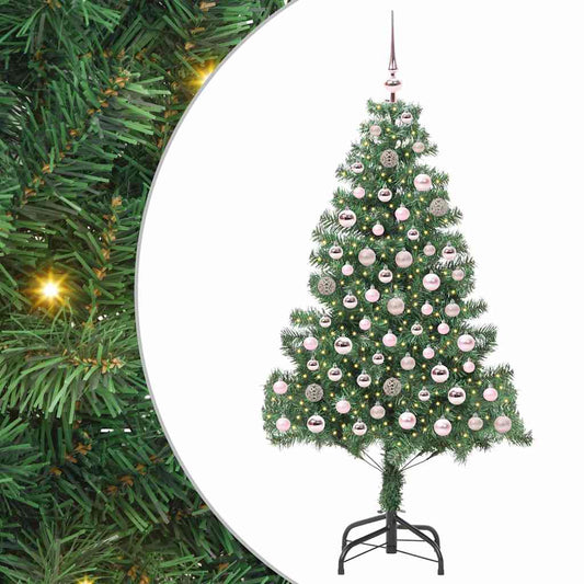 Kerstboom met 300 LED met standaard Groen 180 cm PVC
