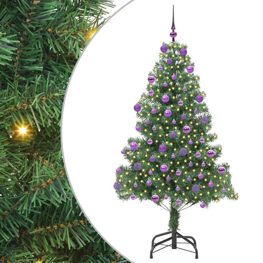 Kerstboom met 300 LED met standaard Groen 180 cm PVC