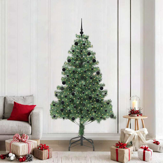 Kerstboom met 300 LED met standaard Groen 210 cm PVC