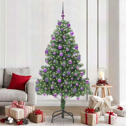 Kerstboom met 300 LED met standaard Groen 210 cm PVC