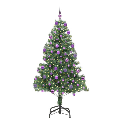 Kerstboom met 300 LED met standaard Groen 210 cm PVC