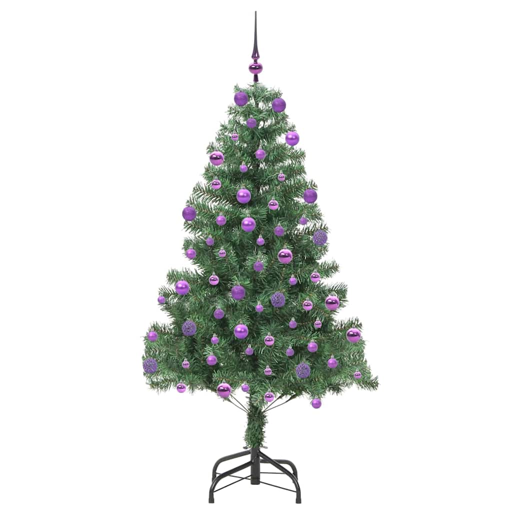 Kerstboom met 300 LED met standaard Groen 210 cm PVC