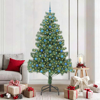 Kerstboom met 300 LED met standaard Groen 210 cm PVC