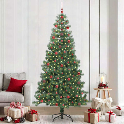 Kerstboom met 300 LED met standaard Groen 240 cm PVC