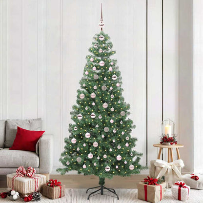 Kerstboom met 300 LED met standaard Groen 240 cm PVC