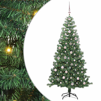 Kerstboom met 300 LED met standaard Groen 240 cm PVC