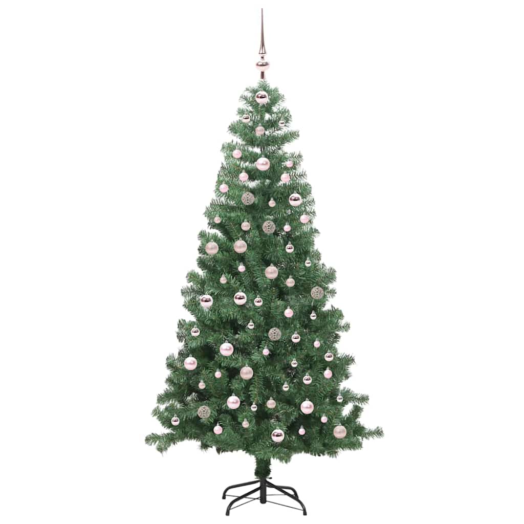Kerstboom met 300 LED met standaard Groen 240 cm PVC