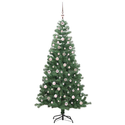 Kerstboom met 300 LED met standaard Groen 240 cm PVC