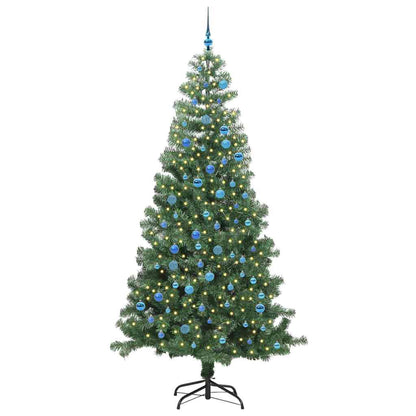 Kerstboom met 300 LED met standaard Groen 240 cm PVC