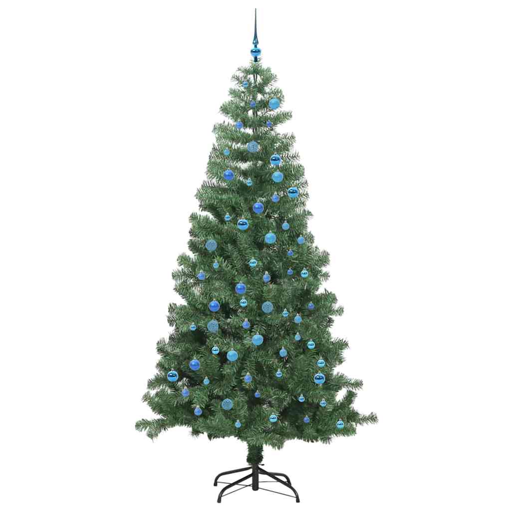 Kerstboom met 300 LED met standaard Groen 240 cm PVC