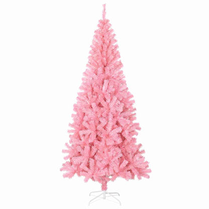Kerstboom met 300 LED met standaard Roze 180 cm PVC