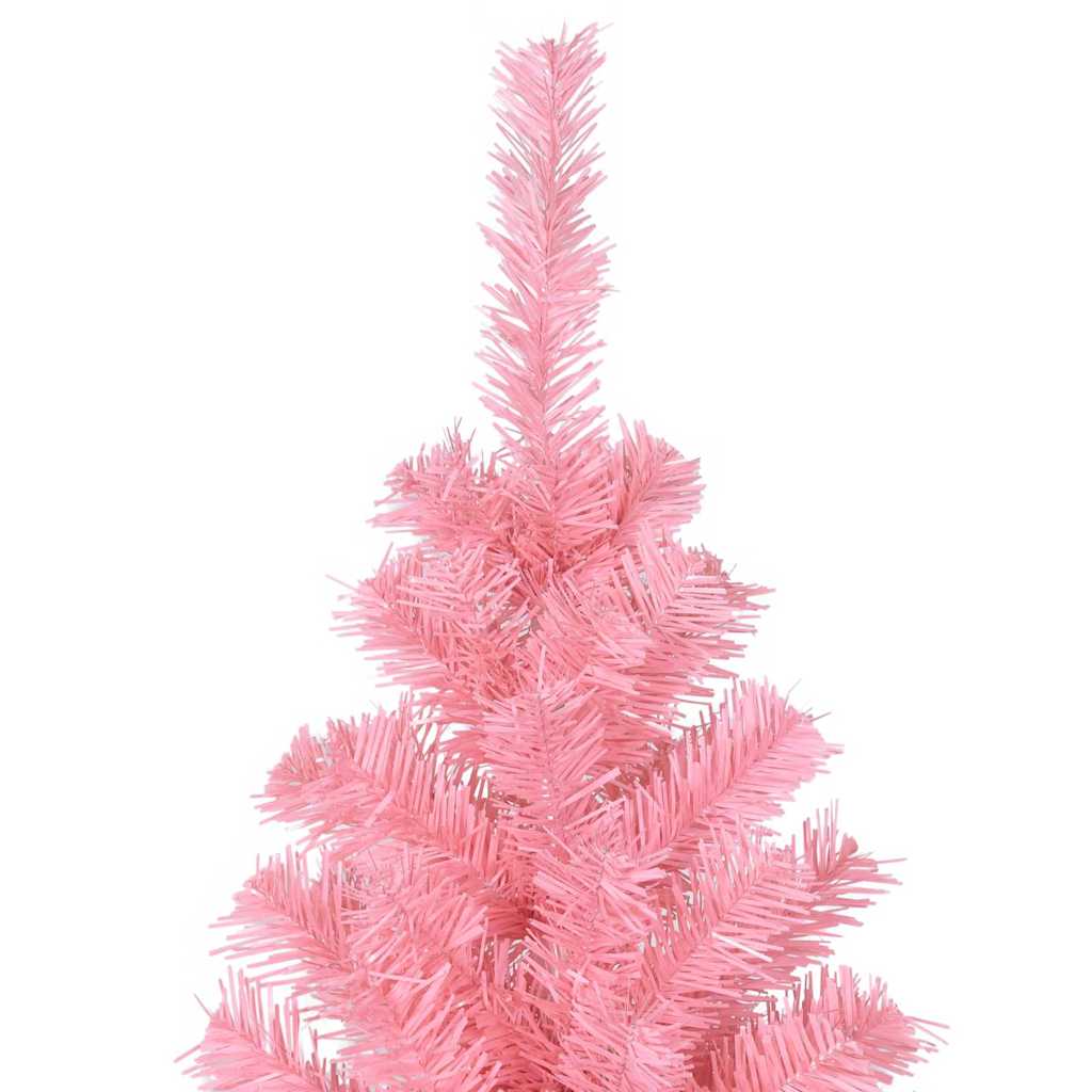 Kerstboom met 300 LED met standaard Roze 180 cm PVC